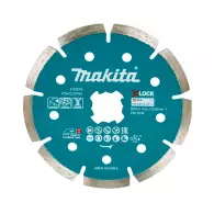 Диск диамантен MAKITA X-LOCK 125x2.2мм, за бетон, мрамор, гранит, сухо рязане