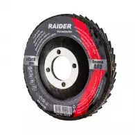 Диск ламелен RAIDER 75х10мм P80/10бр, за шлайфане на метал, стомана