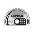 Диск с твърдосплавни пластини MAKITA MAKBLADE 315/2.8/30 Z=28, за дървесина - small, 271018