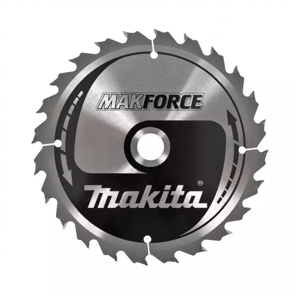 Диск с твърдосплавни пластини MAKITA MAKForce 160/2.4/20 Z=24, за дървесина