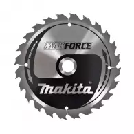 Диск с твърдосплавни пластини MAKITA MAKForce 160/2.4/20 Z=24, за дървесина