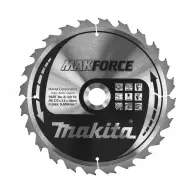 Диск с твърдосплавни пластини MAKITA MAKForce 270/2.6/30 Z=24, за дървесина