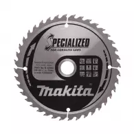 Диск с твърдосплавни пластини MAKITA SPECIALIZED 165/1.6/20 Z=40, за дървесина
