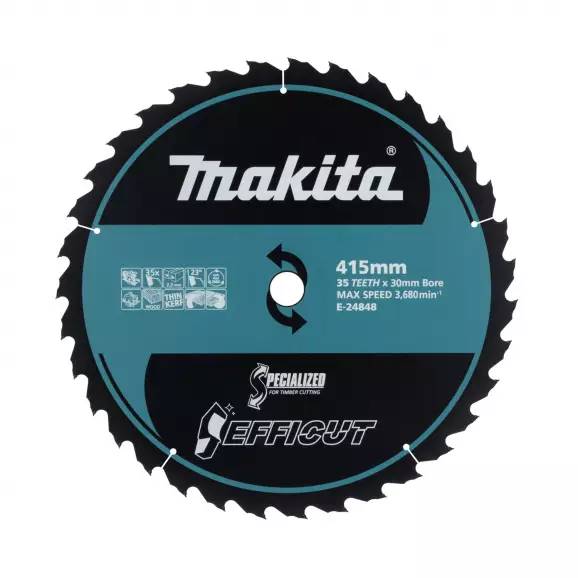 Диск с твърдосплавни пластини MAKITA SPECIALIZED 415/2.3/30 Z=35, за дървесина