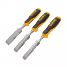Длето дърводелско плоско DEWALT 18-32мм 3части, с пластмасова дръжка - small, 269448
