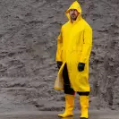 Дъждобран STENSO KELSO YELLOW XXL, с качулка, PVC/PE, жълт - small, 267056