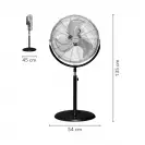 Електрически вентилатор TROTEC TVM 18 S, 230V, 100W - small, 270307