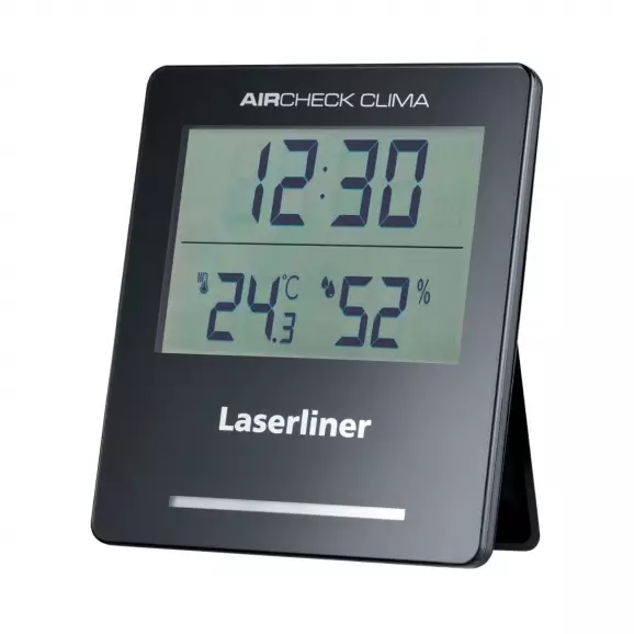 Електронен термометър с влагомер LASERLINER AirCheck Clima, -9.9°-50°C, 0%-99%