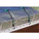 Колан за укрепване на товари WOLFCRAFT 25мм/4м, 180кг, с тресчотка и куки - small, 270324