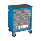 Количка за инструменти с чекмеджета FERVI C900C3C 235 части, с 6-чекмеджета, комплект с инструменти, 744x461x964 - small, 268756
