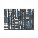 Количка за инструменти с чекмеджета FERVI C900C3C 235 части, с 6-чекмеджета, комплект с инструменти, 744x461x964 - small, 268757