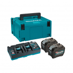 Комплект батерии и зарядно устройство MAKITA Mbox3 BL4080F x 2 + DC40RB