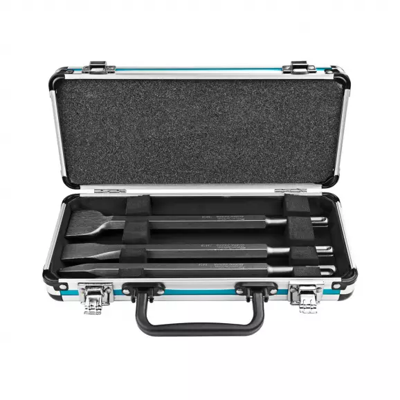 Комплект шило, длето и лопатка MAKITA 250мм 3части, захват SDS-plus, 3бр. комплект