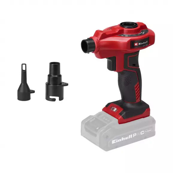 Компресор акумулаторен EINHELL CE-AP 18 Li-Solo, 18V, 2.0-8.0Ah, Li-Ion, 670l/min
