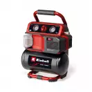 Компресор акумулаторен EINHELL TE-AC 18/75 Li OF-Solo, 18V, 2.5-8.0Ah, Li-Ion, 75l/min - small