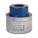 Кръгъл накрайник за поялник DYTRON ф110мм/син тефлон, за тръби PP,PB,PE,PVDF, 850W/1200W, кръгла муфа, син тефлон - small