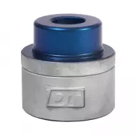 Кръгъл накрайник за поялник DYTRON ф110мм/син тефлон, за тръби PP,PB,PE,PVDF, 850W/1200W, кръгла муфа, син тефлон