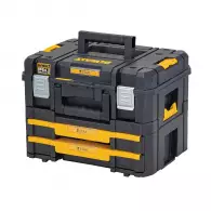 Куфар за инструменти DEWALT TSTAK, 440x320x337мм, пластмасов, черен/жълт