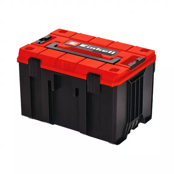 Куфар за инструменти EINHELL E-Case M, пластмаса, черен/червен