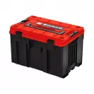 Куфар за инструменти EINHELL E-Case M, пластмаса, черен/червен - small
