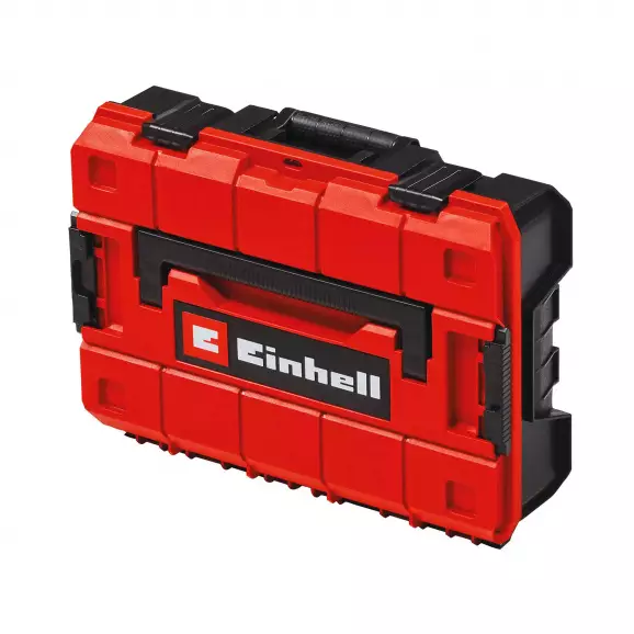 Куфар за инструменти EINHELL E-Case S-F, пластмаса, черен/червен