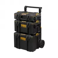 Куфар за инструменти на колела DEWALT Toughsystem 2.0 комплект, полипропилен, черен