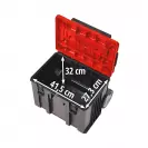 Куфар за инструменти на колела EINHELL E-Case L, пластмаса, черен/червен - small, 268552