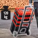 Куфар за инструменти на колела EINHELL E-Case L, пластмаса, черен/червен - small, 268553