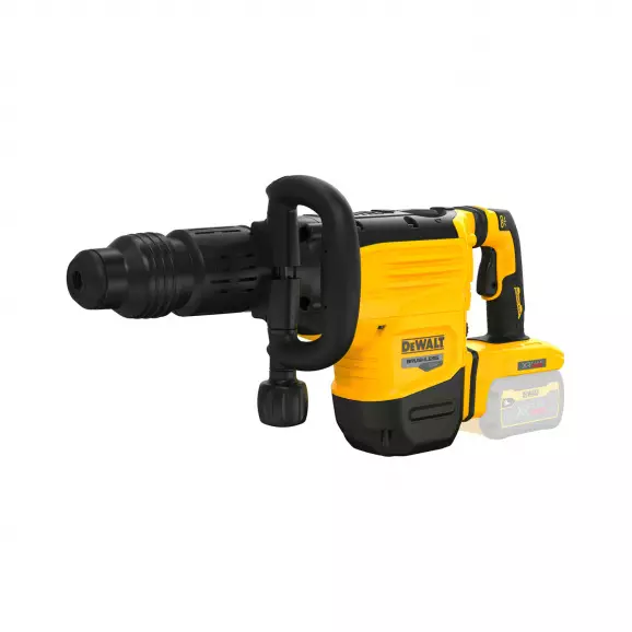 Къртач акумулаторен DEWALT DCH892N-XJ, 54/18V, 2.0/6.0-5.0/15Ah, Li-Ion, SDS-max, 19.4J, безчетков