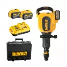 Къртач акумулаторен DEWALT DCH911X3-QW, 54/18V, 3.0/9.0Ah, Li-Ion, SDS-max, 27J, безчетков - small