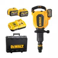 Къртач акумулаторен DEWALT DCH911X3-QW, 54/18V, 3.0/9.0Ah, Li-Ion, SDS-max, 27J, безчетков