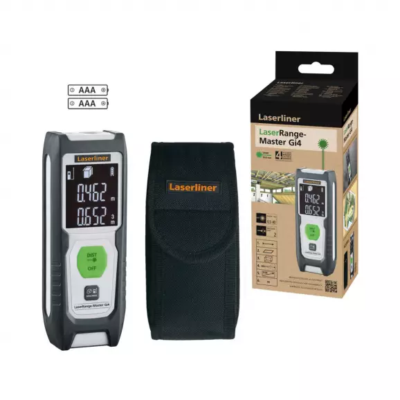 Лазерна ролетка LASERLINER LaserRange-Master Gi4, 0.3-40м, ± 2.0мм