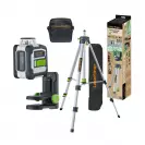 Линеен лазерен нивелир LASERLINER CompactLine-Laser G360 Set, 2 лазерни линии, точност 4.0mm/10m, автоматично - small