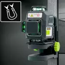 Линеен лазерен нивелир LASERLINER PocketPlane-Laser 4G, 3 лазерни линии, точност 3mm/10m, автоматично - small, 270175