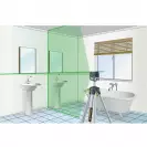 Линеен лазерен нивелир LASERLINER SmartCross-Laser GX 150 Set, 2 лазерни линии, точност 3mm/10m, автоматично - small, 267396