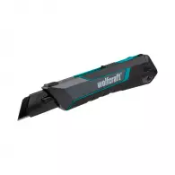 Макетен нож WOLFCRAFT Pro Safety 25мм, метален корпус