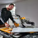 Машина за рязане на строителни материали DEWALT D36000-QS, 1600W, 4200об/мин, работи с ф250х25.4мм - small, 269706