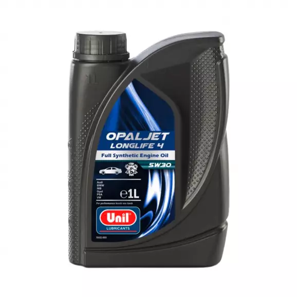 Масло двигателно UNIL OPALJET LONGLIFE 4 5W30 1л, универсално, синтетично