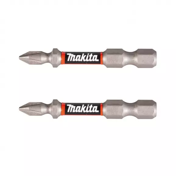 Накрайник кръстат MAKITA Impact Premier PH 1x50мм 2бр., E6.3