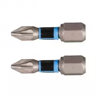 Накрайник кръстат MAKITA Impact Premier PZ 1x25мм 2бр., C6.3
