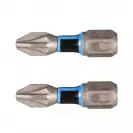 Накрайник кръстат MAKITA Impact Premier PZ 2x25мм 2бр., C6.3 - small