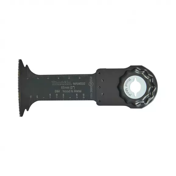 Нож за мултифункционален инструмент MAKITA MAM002 52х70мм, за рязане на дърво и метал, BiM