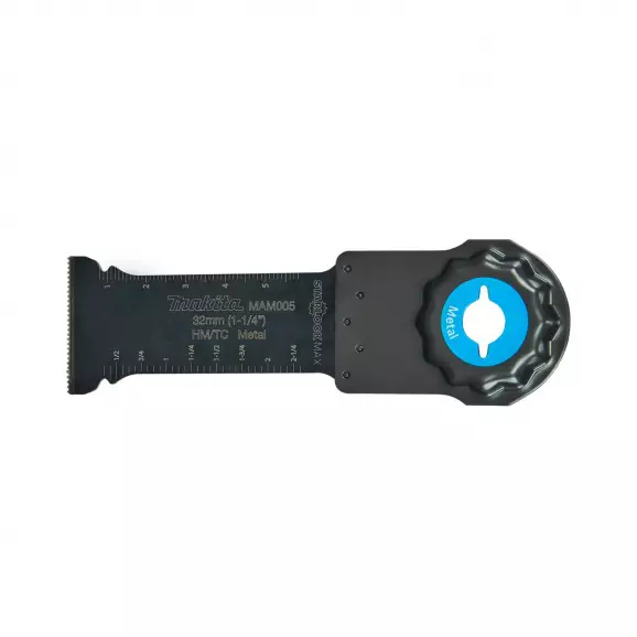 Нож за мултифункционален инструмент MAKITA MAM005 32х70мм, за рязане на метал, TC/HM