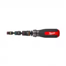 Отвертка с накрайници MILWAUKEE 6в1 4части, 7-17мм - small