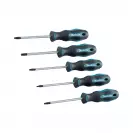 Отвертки комплект MAKITA TX10-30 5части, TX, двукомпонентна дръжка - small