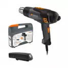 Пистолет за горещ въздух STEINEL HM 2120 E KF, 2200W, 80-630°C, 150-500л/мин - small