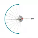 Приставка храсторез за комби двигател MAKITA EN402MP, за DUX18, DUX60, UX01G - small, 279453