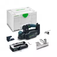 Ренде акумулаторно FESTOOL HLC 82 EB-Basic-Set, 18V, 1.5-6.0Ah, Li-Ion, 15000об/мин, 82мм, 0-2.5мм