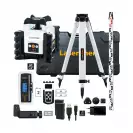 Ротационен лазерен нивелир LASERLINER Quadrum Compact 410 S Set, червен лазер, обхват 400m, точност 1.5mm/10m, автом./автом. - small