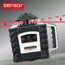 Ротационен лазерен нивелир LASERLINER Quadrum M350 S, червен лазер клас 2, обхват 350m, точност 1mm/10m, автом./автом. - small, 267355